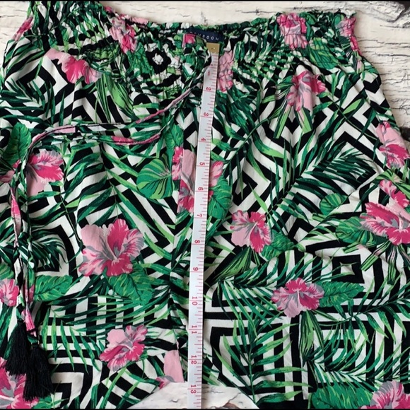 Fashion Nova Stripes and Flowers Pants - Picture 7 of 12